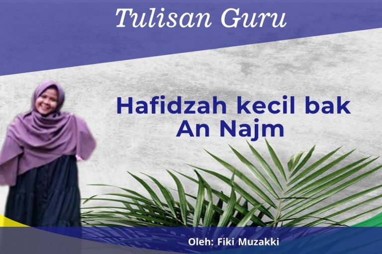 Read more about the article Hafidzah kecil bak An Najm