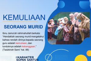 Read more about the article 8 Adab Seorang Murid Terhadap guru