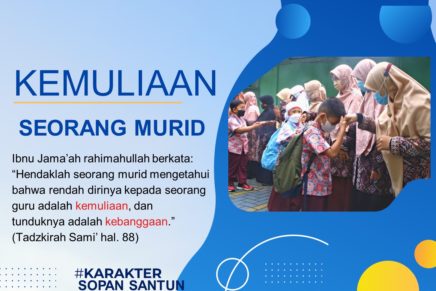 You are currently viewing 8 Adab Seorang Murid Terhadap guru