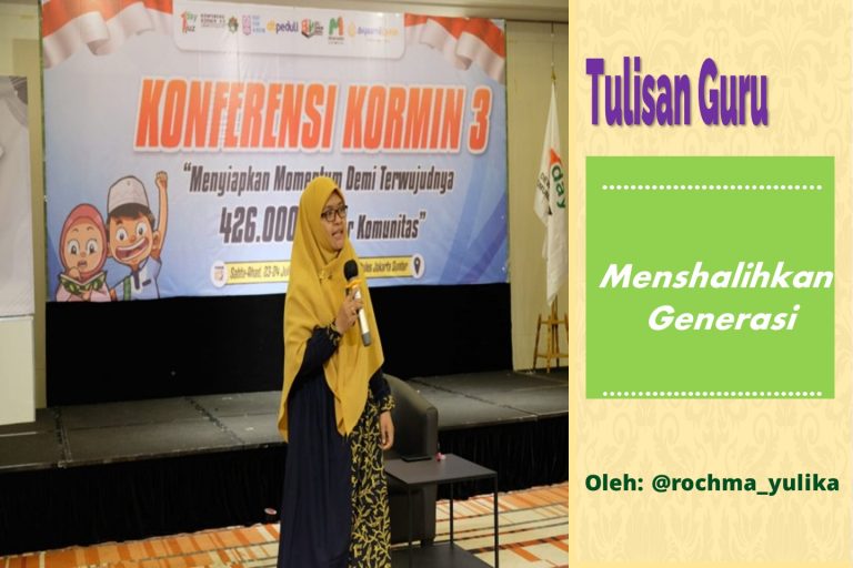 Read more about the article Menshalihkan Generasi
