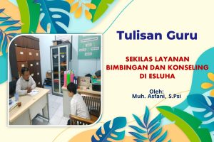 Read more about the article SEKILAS LAYANAN BIMBINGAN DAN KONSELING DI ESLUHA