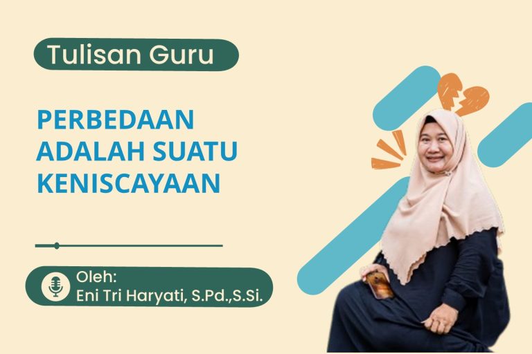 Read more about the article PERBEDAAN ADALAH SUATU KENISCAYAAN