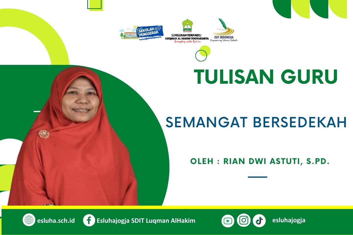 You are currently viewing SEMANGAT BERSEDEKAH