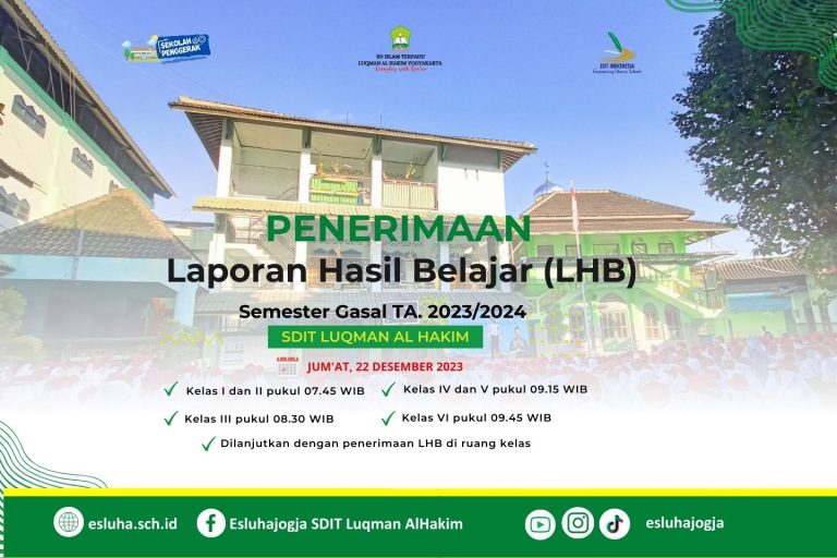 Read more about the article PENERIMAAN LAPORAN HASIL BELAJAR (LHB) SISWA SEMESTER GASAL TAHUN PELAJARAN 2023/2024