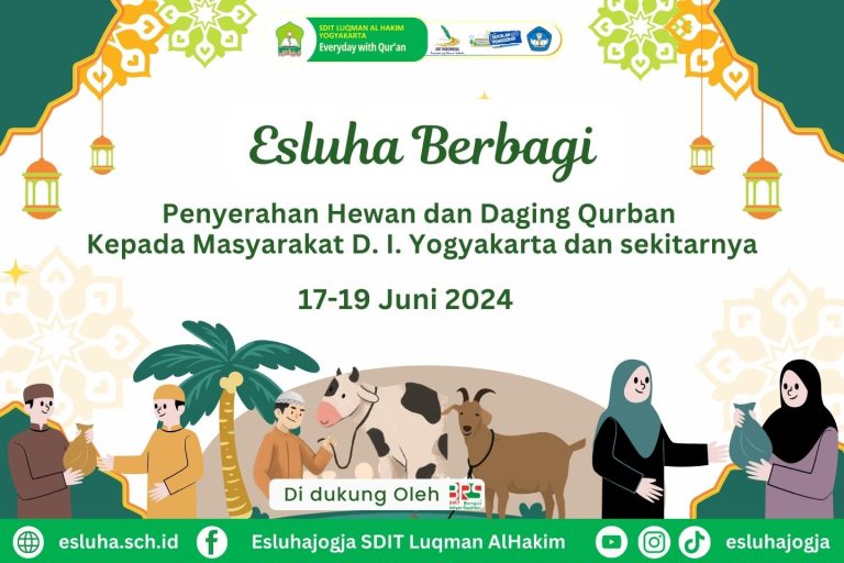 Read more about the article ESLUHA BERBAGI IDUL ADHA 1445 H: PENYEMBELIHAN DAN PENYALURAN HEWAN QURBAN KEPADA MASYARAKAT