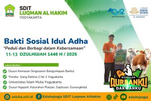 Read more about the article Semangat Berbagi Idul Adha: SDIT Luqman Al Hakim Yogyakarta Salurkan 4,2/7 Ekor Sapi dan 13 Kambing ke Berbagai Wilayah DIY
