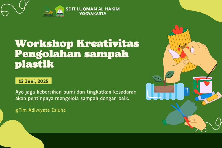 Read more about the article Belajar Cinta Lingkungan Sejak Dini, Siswa SDIT Luqman Al Hakim Antusias Ikuti Workshop Ecobrick