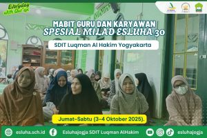 Read more about the article Mabit Guru dan Karyawan Spesial Milad Esluha 30 SDIT Luqman Al Hakim Yogyakarta